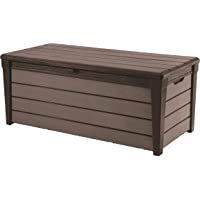 Keter Brushwood WLF - Arcón Exterior- Capacidad 454 Litros- color Marrón